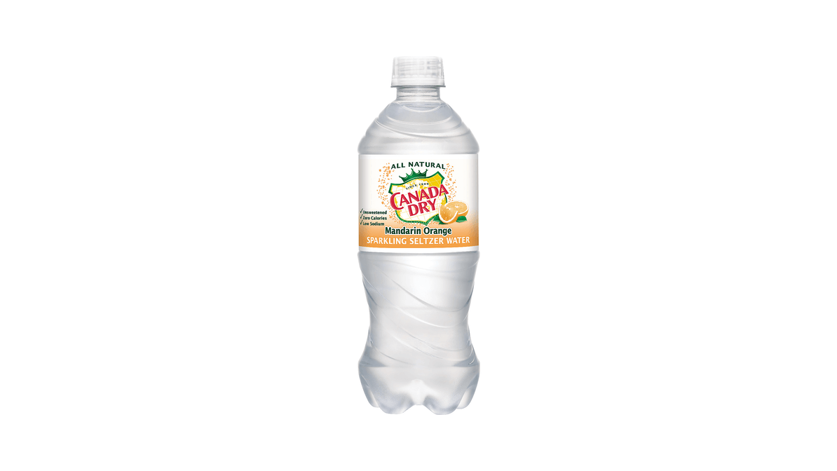Canada Dry Mandarin Orange Sparkling Seltzer Water