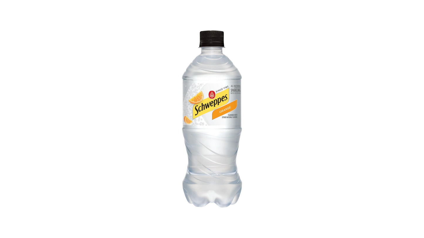 Schweppes Seltzer Orange - 20 Fl Oz Bottle