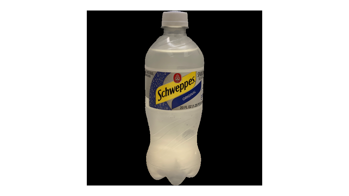 Schweppes Original Sparkling Water Beverage - 20 Fl Oz Bottle