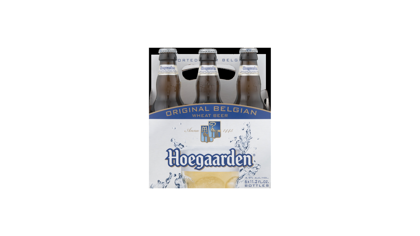 Hoegaarden Wheat Beer, 6 Pack 11 Fl. Oz. Bottles