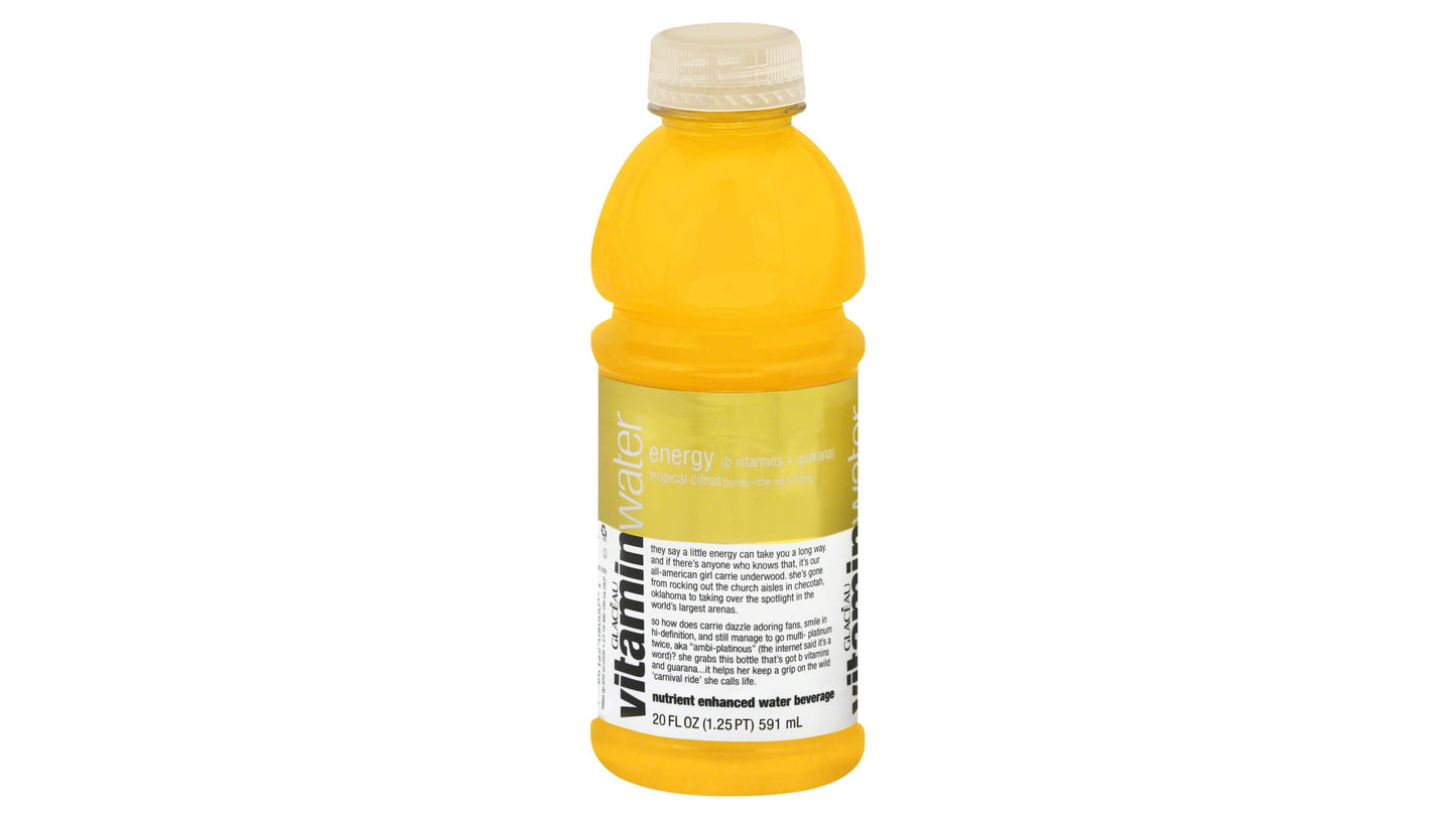 Vitaminwater Energy Tropical Citrus - 20 Fl Oz Bottle