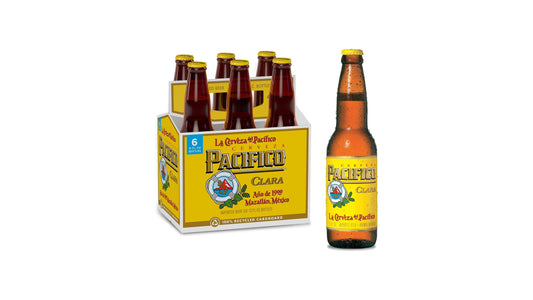 Pacifico Clara Mexican Lager Beer - 6pk/12 Fl Oz Bottles