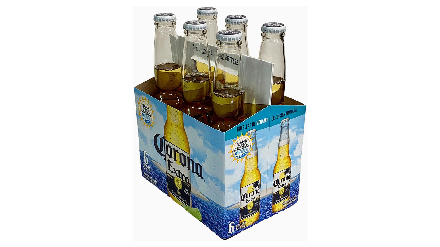 Corona Extra Mexican Lager Beer Bottles