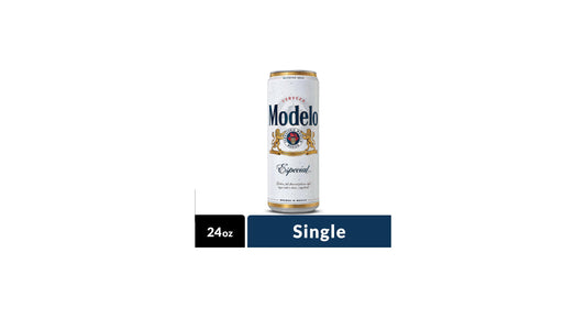 Modelo Especial Lager Mexican Beer, 24 Fl Oz Can, 4.4% ABV