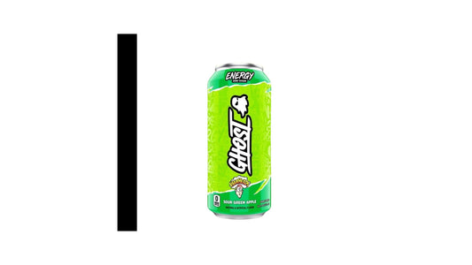 Ghost Energy Drink, Zero Sugar, Sour Green Apple, Warheads 16 Fl Oz