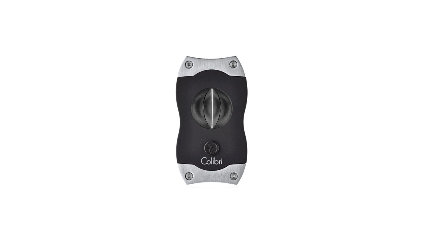 Colibri Group Cigar Cutter - V-Cut - Black & Chrome