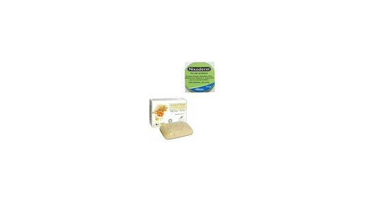 Nixoderm Oatmeal, Honey & Vitamin E Exfoliating Herbal Soap, Net. 5oz