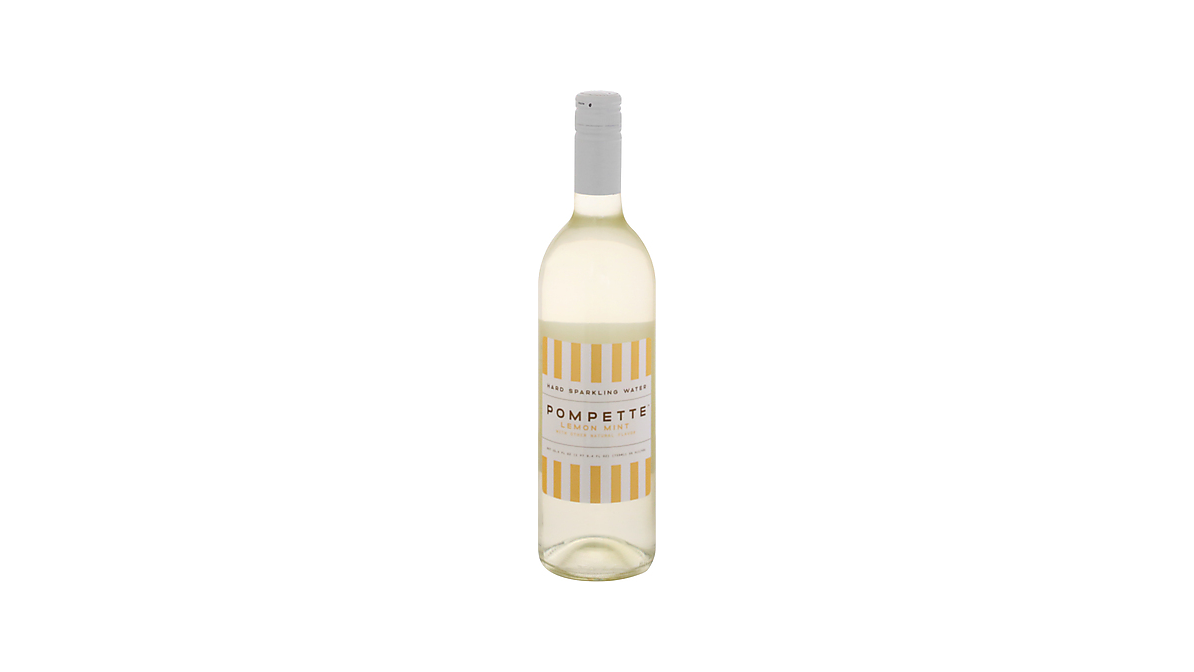 Pompette Lemon Mint Hard Sparkling Water 25.4 Oz