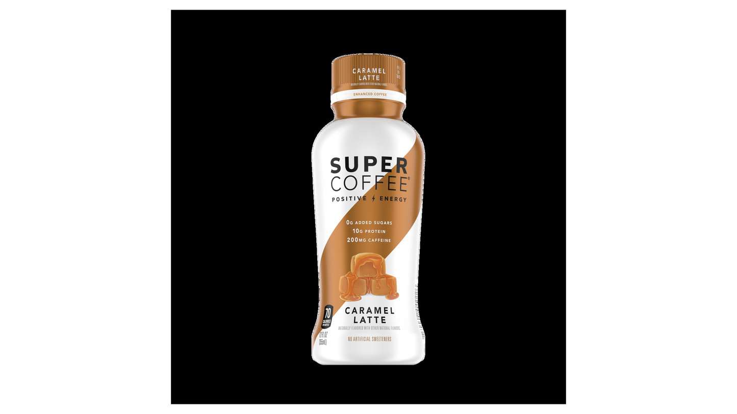 Super Coffee Caramel Latte 12 Fl Oz