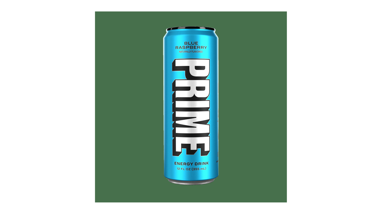 Prime Blue Raspberry Energy Drink - 12 Fl Oz Can