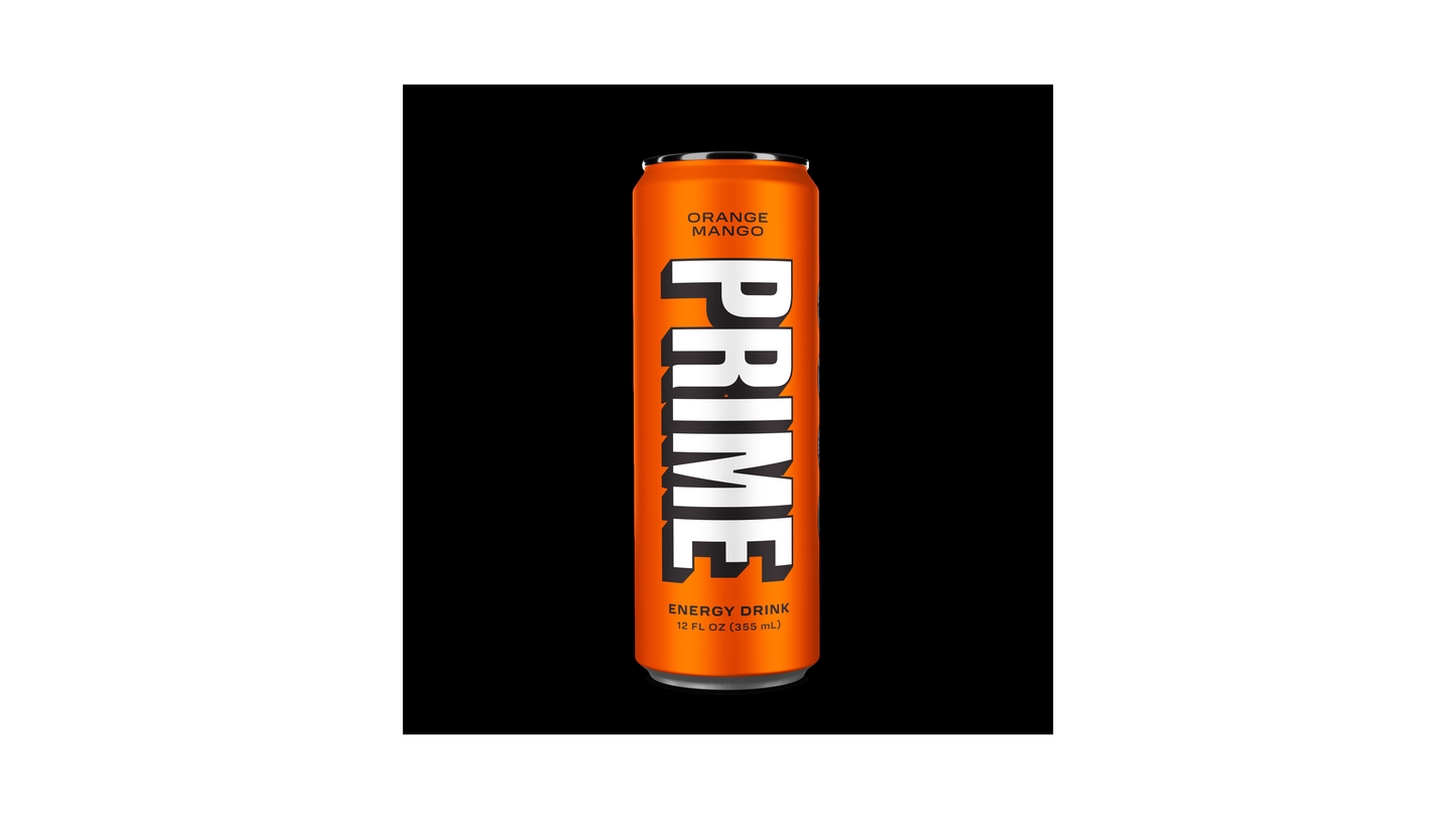Prime Energy Drink, Orange Mango 12 Fl Oz