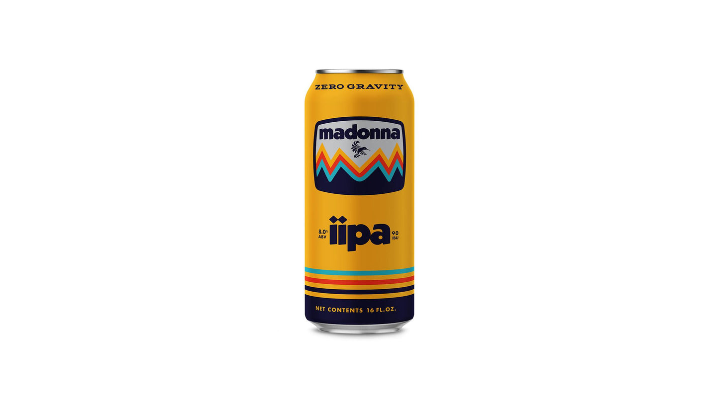 Zero Gravity Madonna IIPA 6 Pack 12 Oz. Bottle