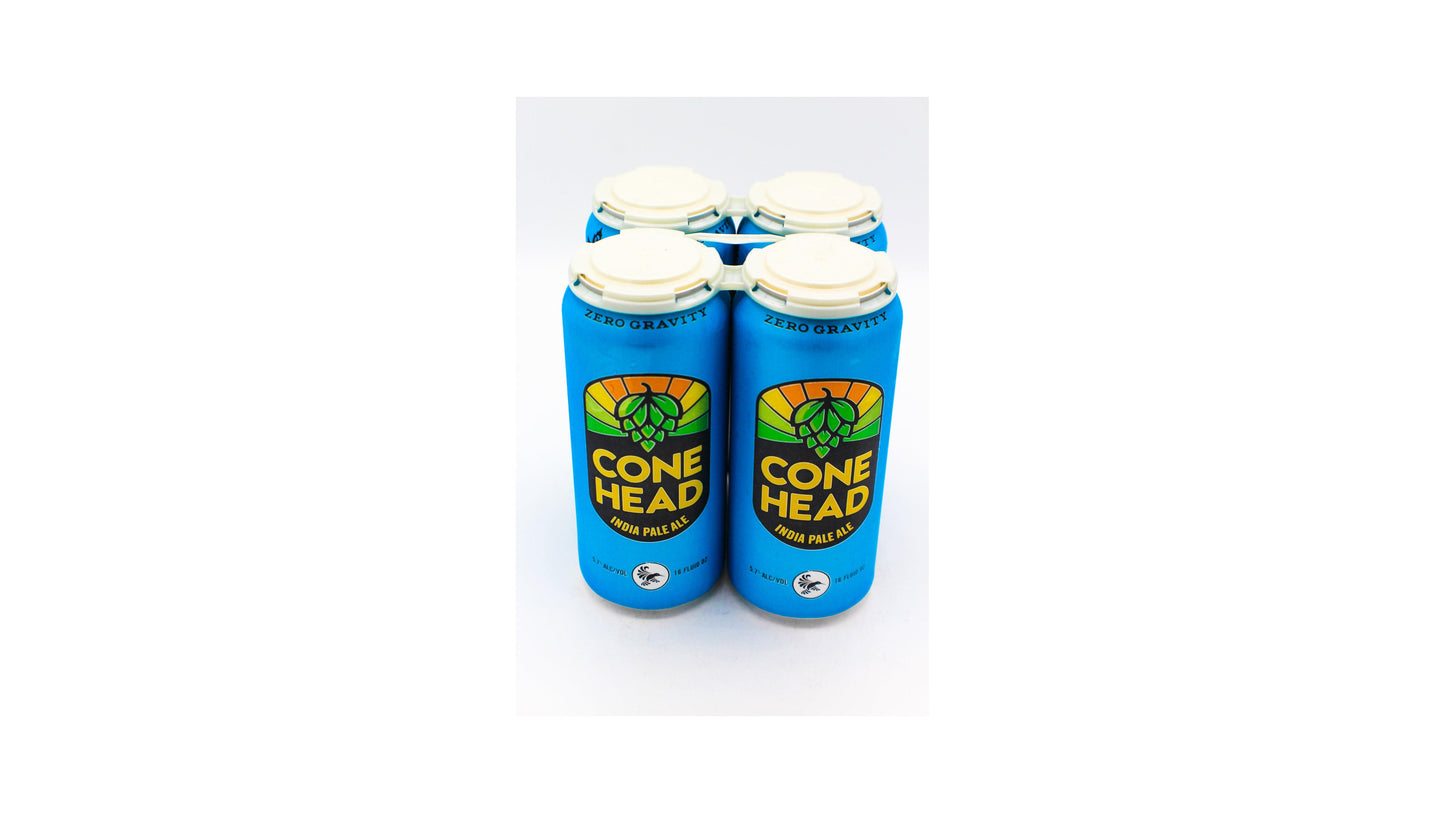Zero Gravity Cone Head IPA 4 Pack 16fz