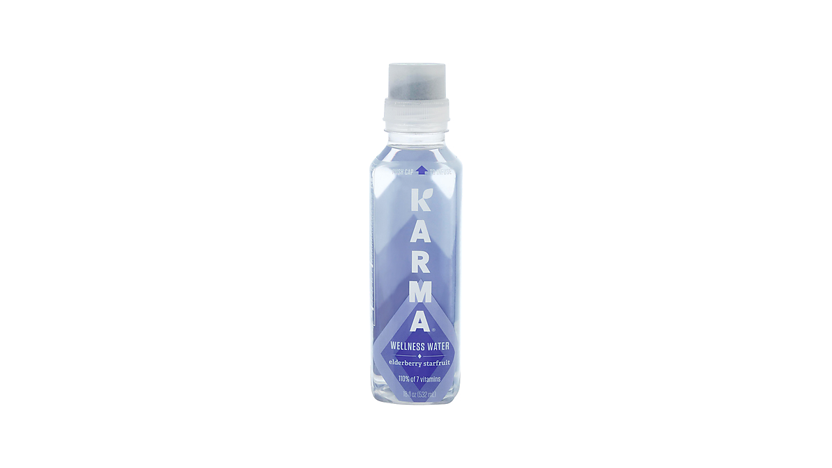 Karma Elderberry Starfruit Wellness Water 18 Fl Oz