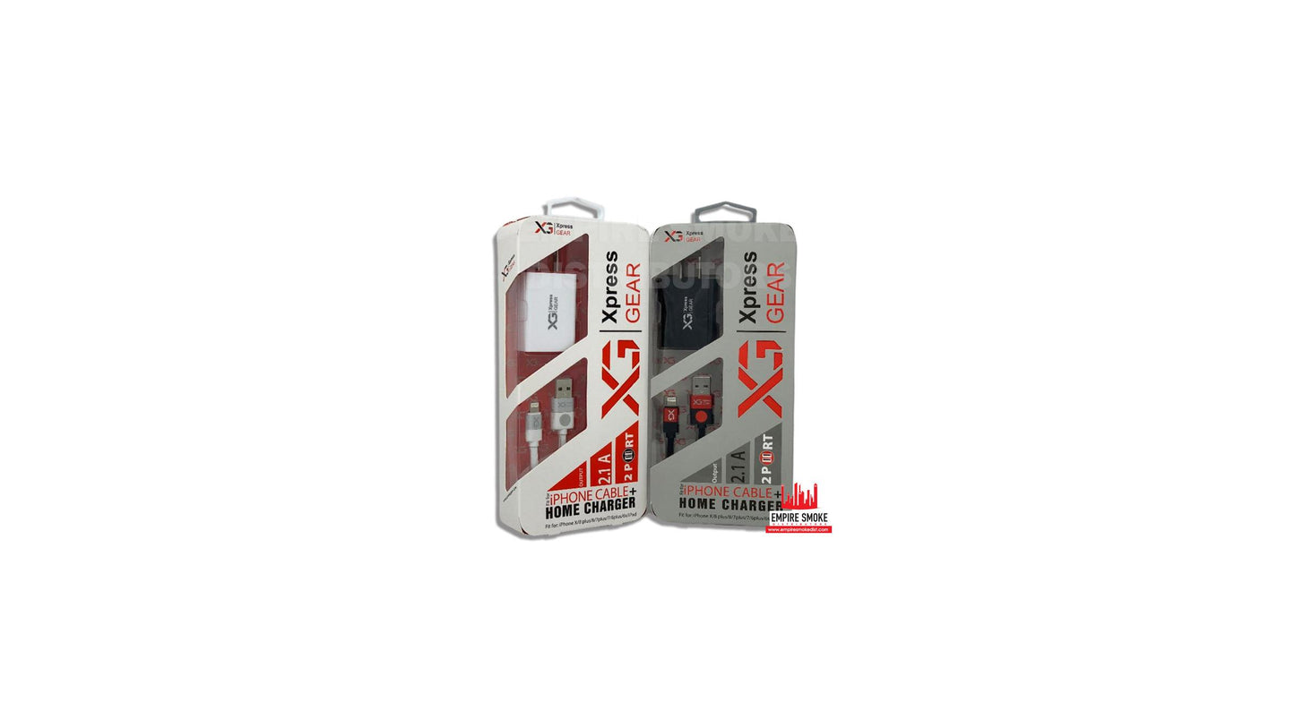 Xpress Gear Home Charger Iphone 6/7/8 No -131/132/133
