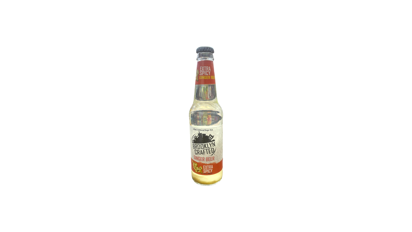 Brooklyn Food & Beverage Crafted Extra Spicy Ginger Beer 12 Oz Bottle