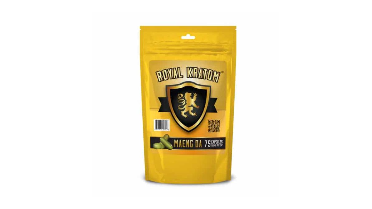 Royal Kratom 75ct Gold Maengda Caps