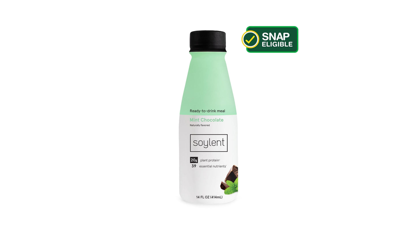 Soylent Drink Rtd Mint Chocolate Plant - Case Of 12-14 Oz