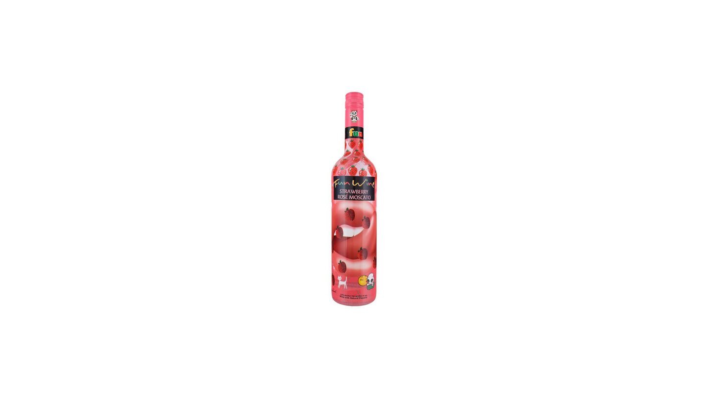 Friends Fun Wine Wines Strawberry Rose Moscato