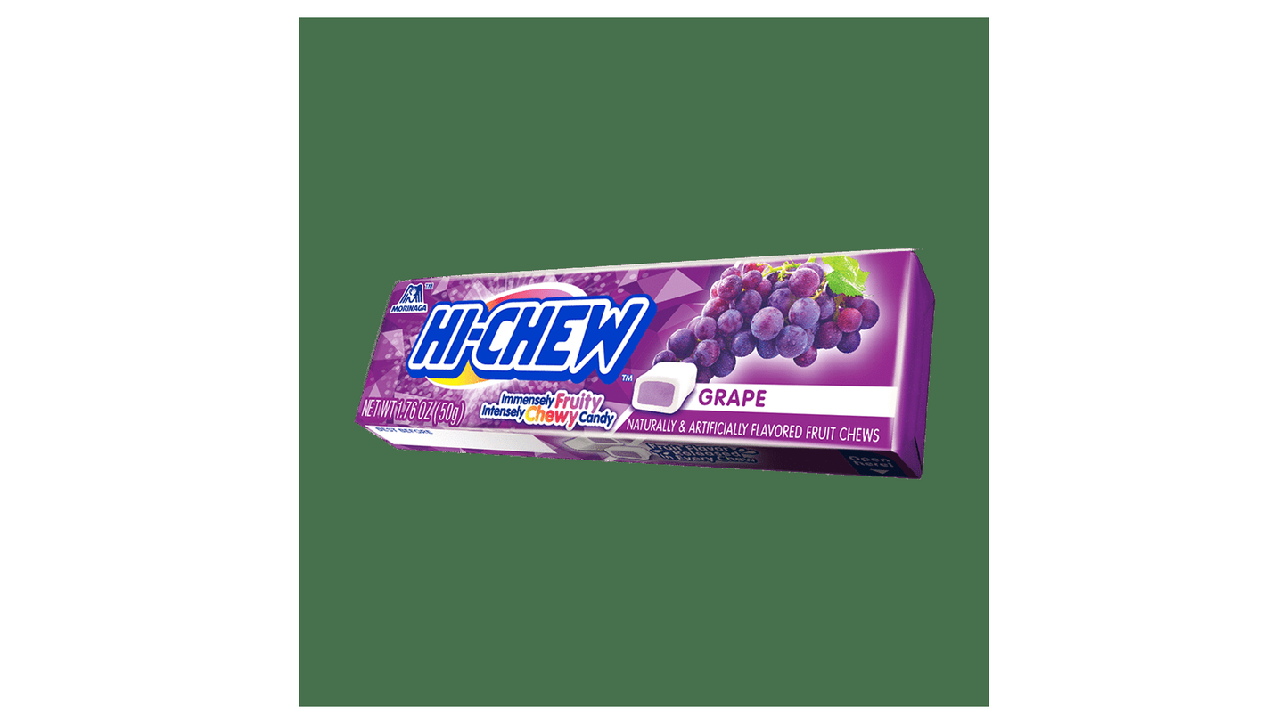 Hi-Chew Fruit Chews, Grape 1.76 Oz