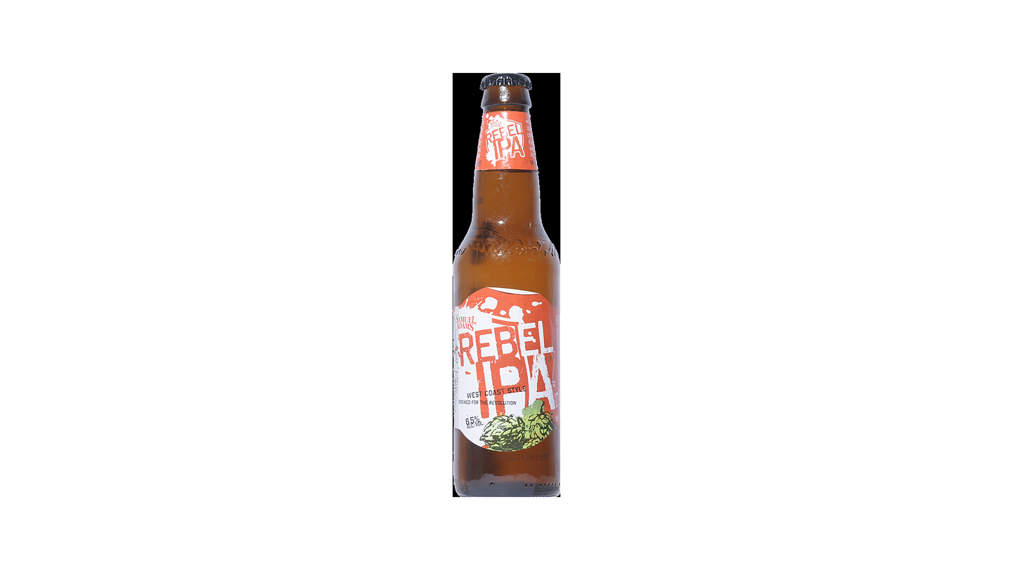Samuel Adams Beer, Rebel IPA, West Coast Style
