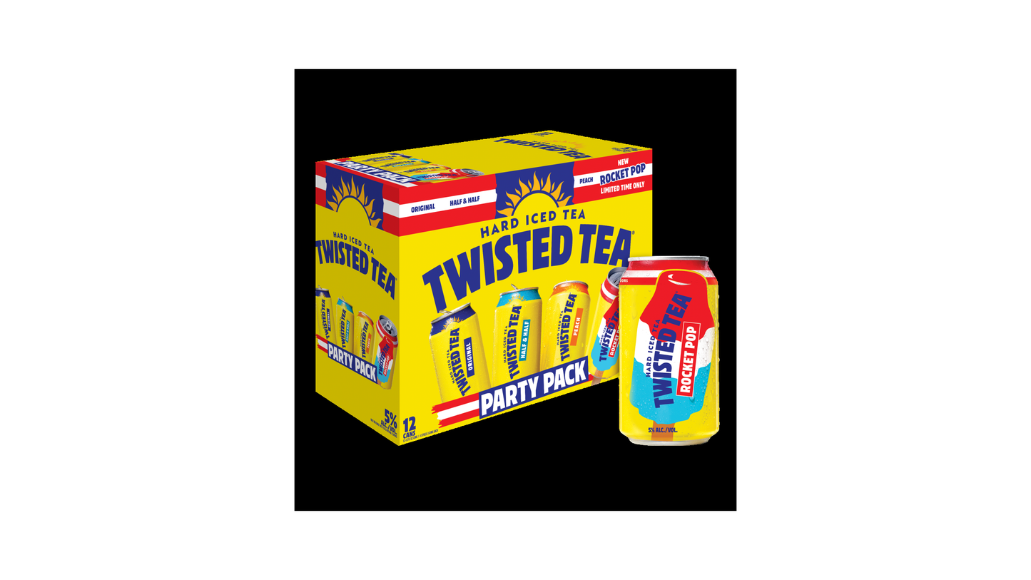 Twisted Tea Variety Party Pack, Hard Iced (12 Fl. Oz. Can, 12pk.)