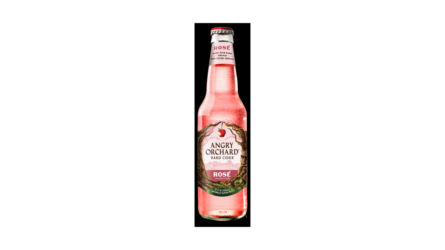 Angry Orchard Hard Cider, Rose