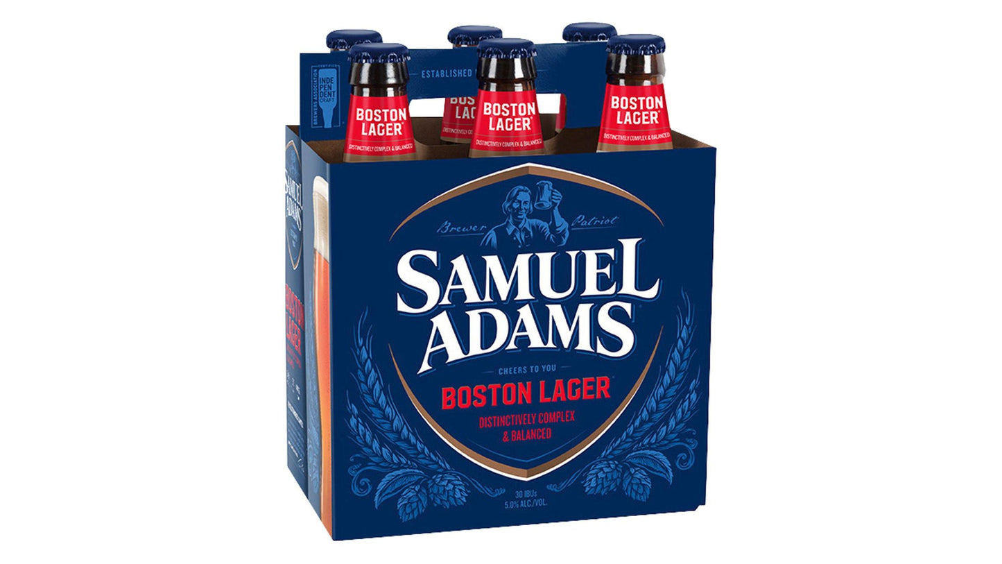 Samuel Adams Boston Lager Beer 12 Fl. Oz. Bottle, 6pk