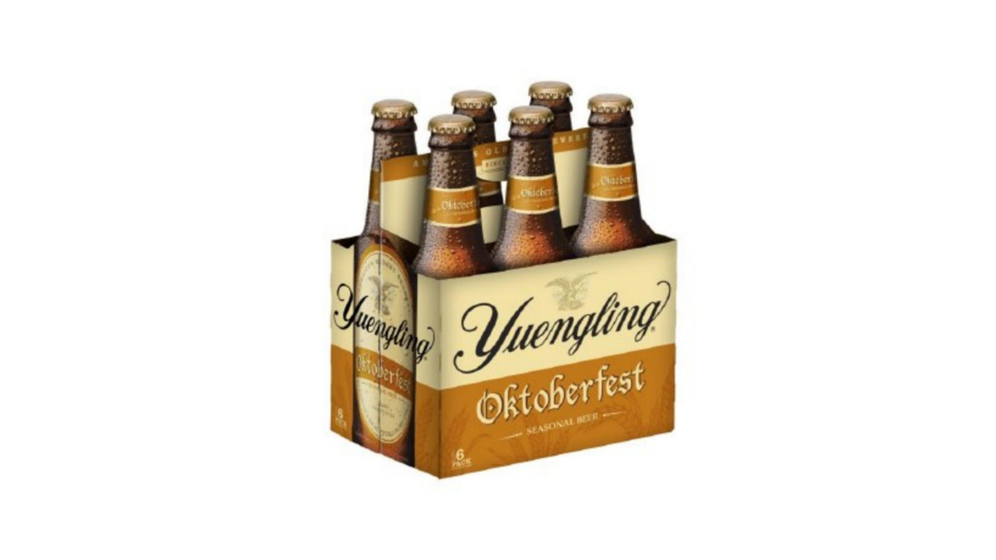 Yuengling Oktoberfest Seasonal Beer 6 - 12 Fl Oz Bottles