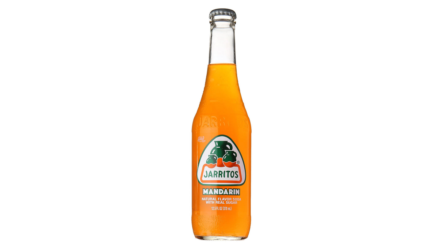 Jarritos Soda, Mandarin 12.5 Fl Oz