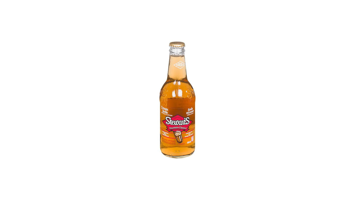 Stewart's Fountain Classics, Soda, Cream