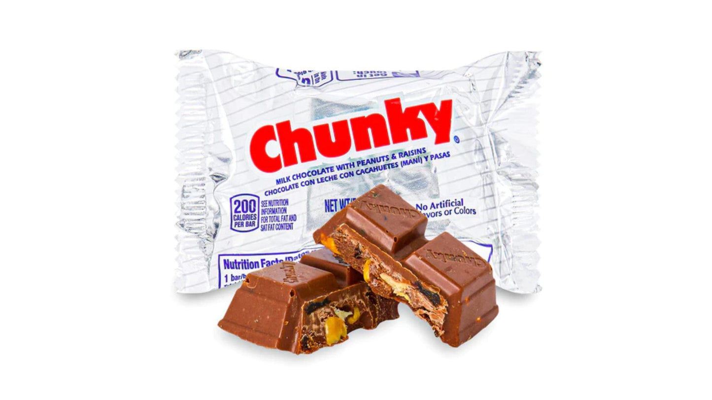Chunky Bar, Milk Chocolate With Peanuts & Raisins 1.4 Oz