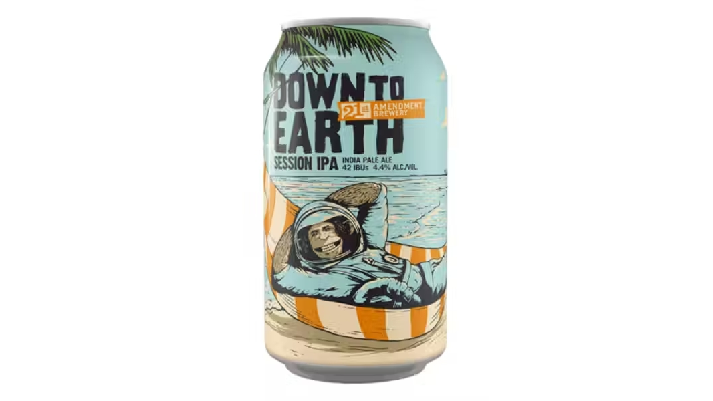 21st Amendment Brewery Session IPA, Down To Earth Beer