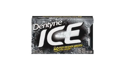 Dentyne Ice Arctic Chill Sugar Free Gum, 1 Pack Of 16 Pieces