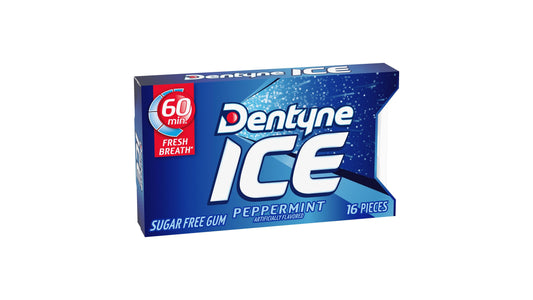 Dentyne Ice Peppermint Sugar Free Gum, 16 Piece Pack