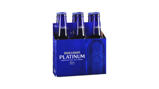 Bud Light Platinum 18 12 FL OZ Cans Of Beer Limited Edition Pack