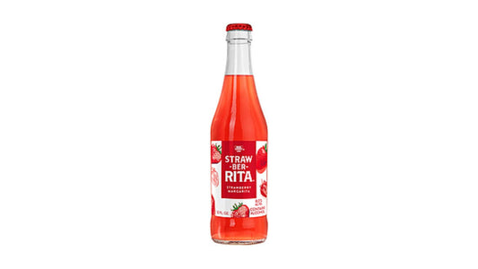 Bud Light Lime Ritas Straw-Ber-Rita Sparkling Margarita, 12 Fl. Oz. Bottle