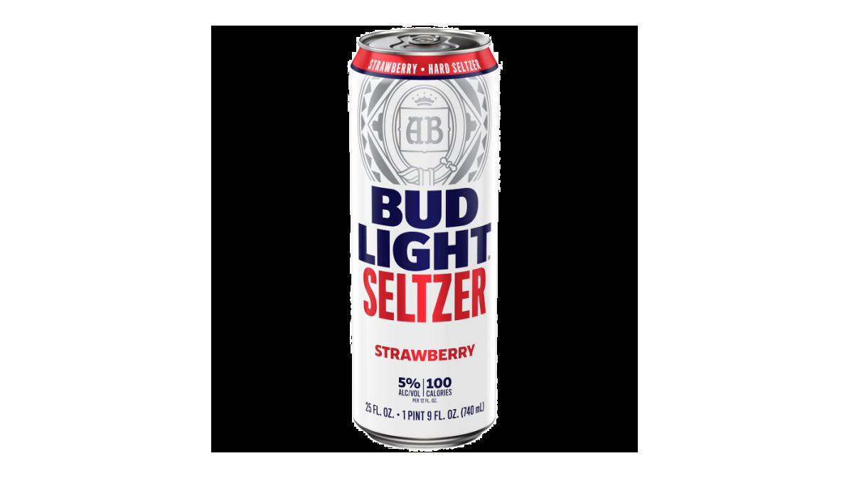 Bud Light Seltzer Strawberry, 25 Fl. Oz. Can