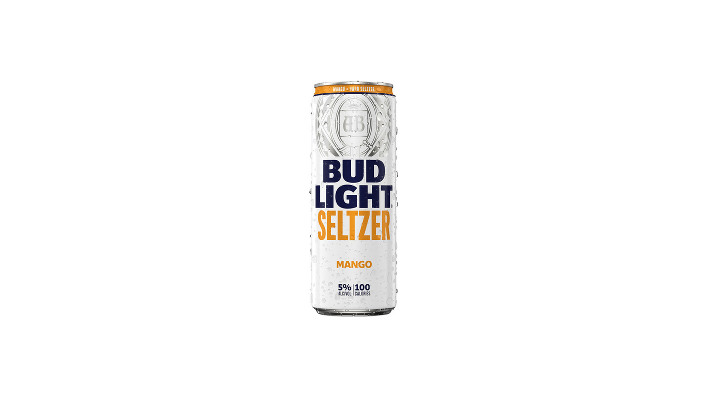 Bud Light Seltzer Mango Hard Seltzer, 25 Fl. Oz. Can, 5% ABV