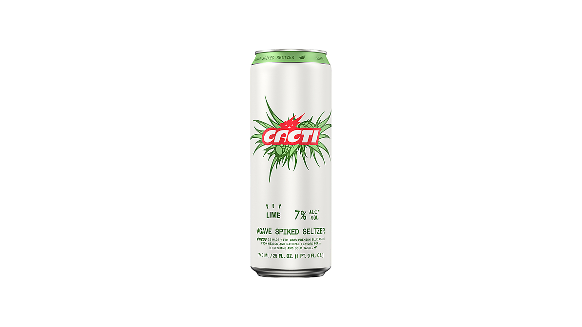 Cacti Lime Agave Spiked Seltzer 25oz Can