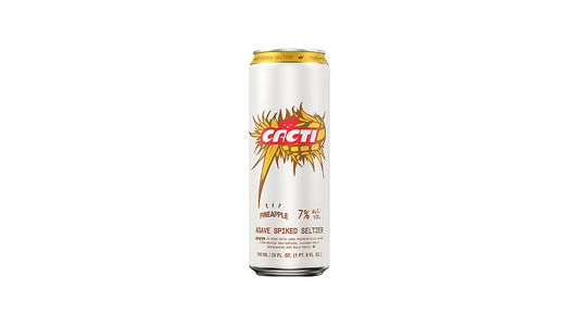 Cacti Pineapple Agave Spiked Seltzer, 25 Fl. Oz. Can