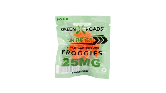 Green, Roads CBD Edibles Froggies On The Go (25mg)