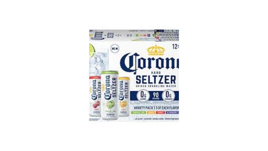 Corona Hard Seltzer Gluten Free Tropical Mix Variety Pack Spiked Sparkling Water