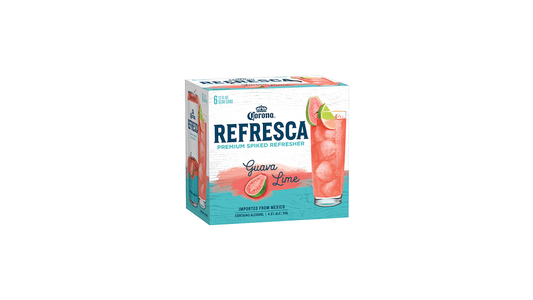 Corona Refresca Guava Lime Spiked Tropical Cocktail - 6pk/12 Fl Oz Slim Cans