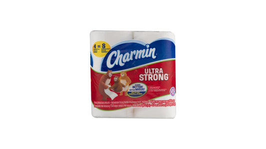 Charmin Ultra Strong Bathroom Tissue Double Rolls 4ROLL