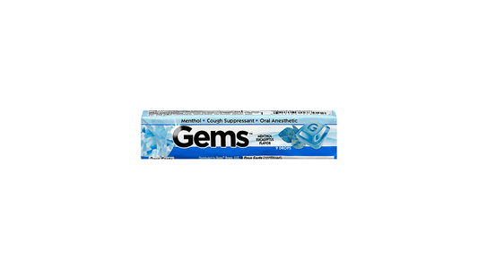 Gems Menthol Eucalyptus Flavor Drops