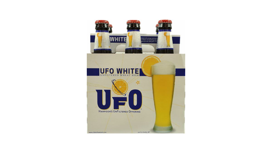 UFO Beer, Wheat, Unfiltered, White