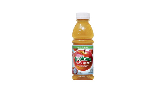 Tropicana 100% Juice Apple 15.2 Fl Oz Bottle
