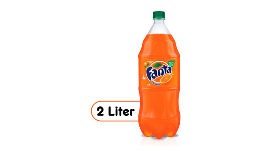 Fanta Orange Soda Bottle, 2 Liters