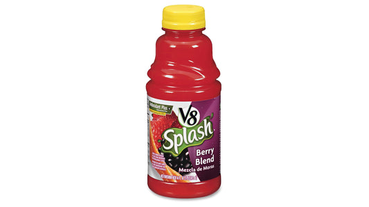 V8 Splash Berry Blend Flavored Juice Beverage, 16 Fl Oz Bottle